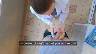 Dokter Muda Rusia Yang Seksi Memberiku Blowjob Saat Konsultasi! (asmr Pov)
