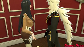 Jiraiya Dan Grup Fansnya Berakhir Mesra Dengan Seorang Penggemar, Sunade Suka Melihat Payudaranya Bergoyang Dan Mereka Mengeluarkan Isinya Di Dalam