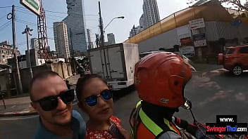 Pasangan Asia-eropa Yang Masih Amatir Bercinta Usai Jalan-jalan