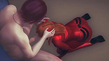 Asuka Digeroglo Keras Di Kereta Bawah Tanah Tokyo – Adepan Panas Dari Anime Manga Jepang