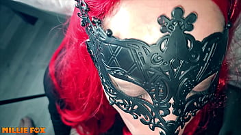 Milf Millie Fox Menelan Tumpahan Sperma Deras Setelah Cosplay Yang Panas