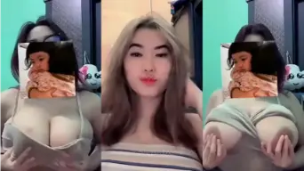 Gea Tiktok Bikin Heboh Pakai Tanktop Ketat, Bikin Toge Meleleh!