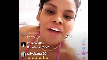 Janeisha, Model Mulata Seksi Live Di Instagram