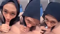 Hijab Menggoda, Mulut Penuh Kenikmatan