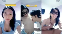 Jeslyn Menggoda Kekasihnya Dengan Rayuan Mesra