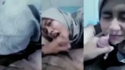 Mengguyur Wajah Gadis Berhijab