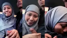 Ajirah Puspa Mengisap Kontol Di Dalam Mobil Sampai Tumpah