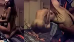 Goyangan Hot Mahasiswi Seksi Di Ranjang