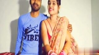 Pria Baru Nikah Ngentot Istri Seksi Dalam Rekaman Mesum India