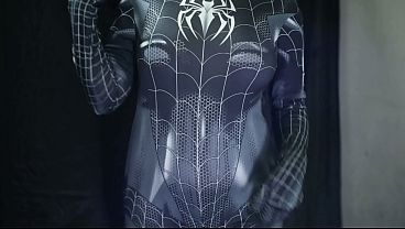 Ngentot Gila Cewek Indo Cosplay Spiderman, Memeknya Basah Bangeet Sampe Meleleh
