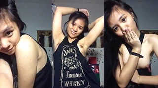 Abg Jack Daniels Pamer Tete, Bikin Ngaceng