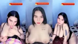 Angel99 Ngejilat Puting Sampe Nyusu
