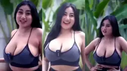 Fancam Pamela Safitri, Toket Montoknya Tumpah-tumpah Bikin Gregetan