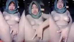 Hijab Basah Colmek Sampe Ngentut Klimak.