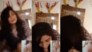Istri Lagi Ngewe Mulut Dan Pacar Telanjang Di Video Call, Saling Crot Crot
