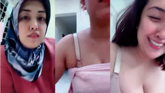 Sha Ganti Baju Cuma Pake Bh Doang, Nampol Banget.