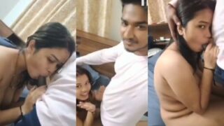 Cewek Kuliahan Umur 21 Tahun Kasih Ngewe Mulut Desi Ke Pacarnya