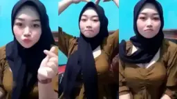 Hijab Montok Live Bikin Ngaceng, Siap Digoyang.