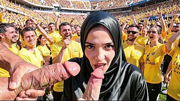 Hajar Habis-habisan, Fans Jerman Digilir Habis Tim Lawan – Video Interaktif Ai