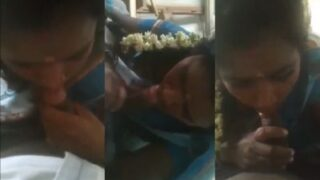 Cewek Chennai Kasih Servis Mulut Gaya Tamil Ke Pacarnya, Bikin Makin Panas.
