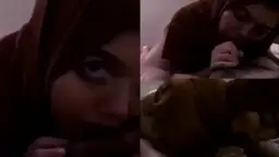 Sepong Jilbab Coklat Manis, Siap Digoyang Bikin Makin Panas.